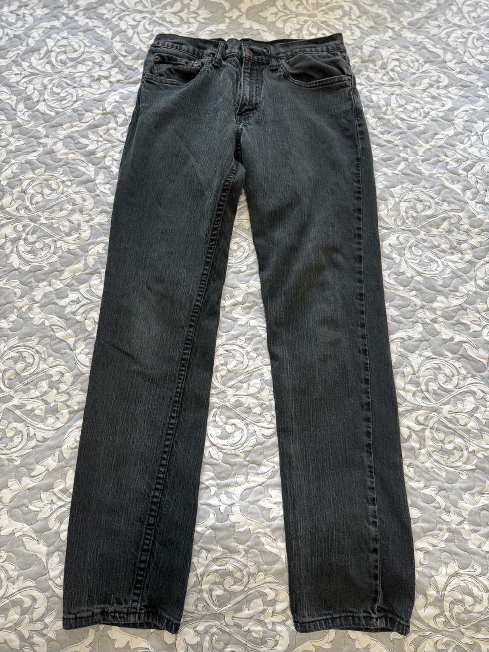 Levi's 511 Slim Fit Black Wash Jeans Men's 31x32 Stretch Denim